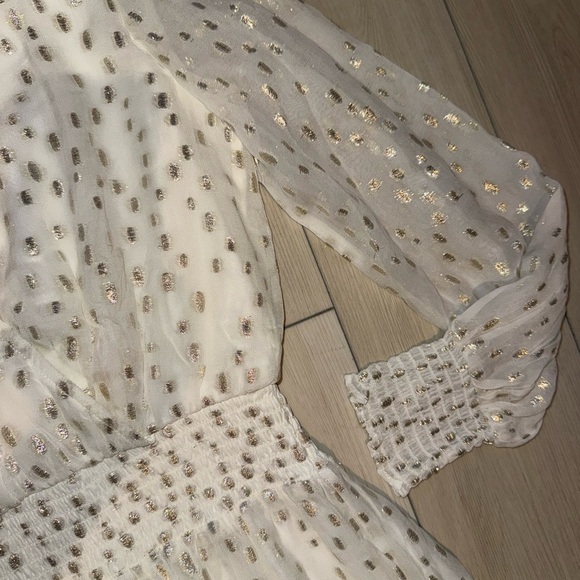 Lilly Pulitzer Gold Foil Maxi Dress – Size 8 (NWT) - Picture 7 of 9